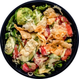 Sałatka z serem lub tofu